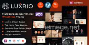 Luxrio(v1.0.1)在线珠宝首饰跨境电商WordPress主题