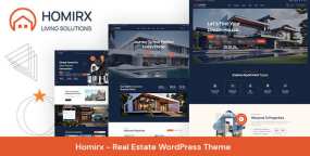 Homirx(v1.1.4)WordPress房地产中介网站主题