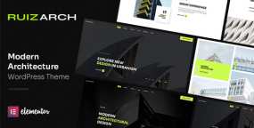 Ruizarch WordPress主题_建筑设计公司网站模板