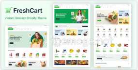 Freshcart(v1.0)网上生鲜果蔬食杂店模板Shopify主题