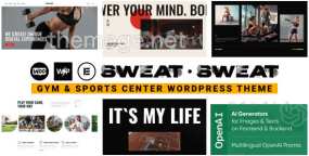 Sweat(v1.0)健身房和体育中心WordPress主题