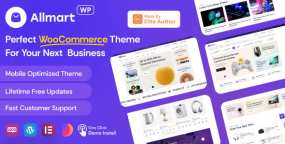 Allmart(v1.0)数码产品小家电跨境销售平台WordPress主题