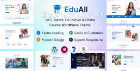 EduAll(v1.0.3)网上教学培训机构网校平台WordPress主题