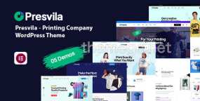 Presvila(v1.0)印刷厂&打印店网站WordPress主题