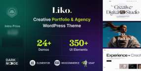Liko(v1.0.3)广告设计&网页设计企业WordPress主题