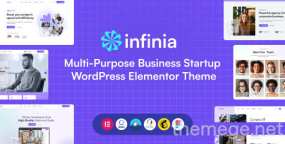 Infinia(v1.0)金融科技初创公司WordPress主题
