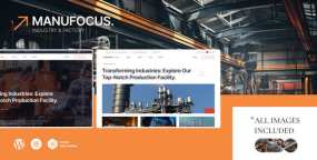 Manufocus(v1.0)冶金化工和塑料加工厂WordPress主题