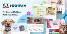 FootPaw(v1.0.3)宠物用品器具跨境电商平台WordPress主题