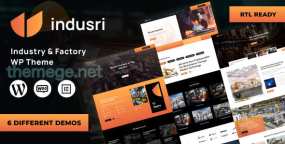 Indusri(v1.0.9)冶金铸造/炼油厂/纺织厂企业网站WordPress主题