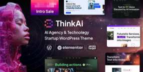 ThinkAI(v1.0.1)人工智能AI服务初创企业网站WordPress主题