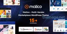 Matico(v1.3.7)多商户购物商城模板WordPress主题