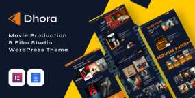 Dhora(v1.0.4)电影制片厂&电影院网站WordPress主题
