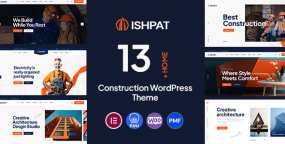 ISHPAT(v1.0.4)建筑施工单位&建筑设计院WordPress主题