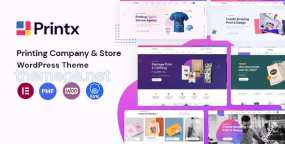 Printx WordPress主题_印刷厂&印刷业务网站模板