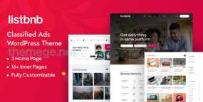 Listbnb WordPress主题_分类交易市场&二手买卖网