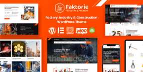 Faktorie破解版(v2.3)电力能源&化工企业网WordPress主题