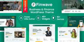 Finwave(v1.1.4)金融投资&贷款公司网站WordPress主题