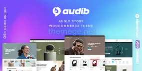 Audib(v1.3.0)蓝牙耳机音箱跨境电商平台WordPress主题