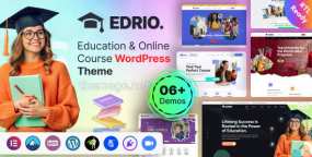 Edrio(v1.0) 在线教育和在线课程WordPress主题