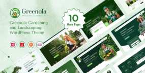 Greenola(v1.0.1)园艺和景观设计企业网WordPress主题