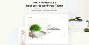 Ovez(v2.0.1)现代多概念购物网站WooCommerce主题