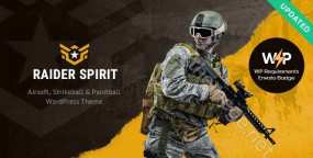 Raider Spirit(v1.1.2)气枪俱乐部&真人CS网站WordPress主题