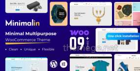 Minimalin(v1.1.1)9首页休闲服跨境销售网站WordPress主题