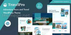 TravelPro(v1.0.1)探险旅行和旅行社网站WordPress主题