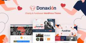 Donakion(v2.0.1)爱心筹款和慈善基金会网站WordPress主题