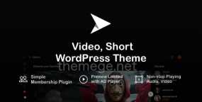Videon(v3.1)仿Youtube影视和搞笑段子网站WordPress主题