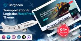 Cargozen(v1.0)海运和空运公司网站模板WordPress主题