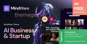MindWare(v1.3)机器学习AI初创企业网WordPress主题