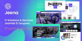 Jeena(v2.1.2)IT技术与IT解决方案企业网站Joomla5模板