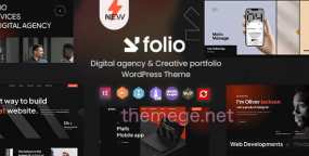 Webfolio破解版(v1.0.4)WordPress网页设计&软件开发主题