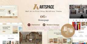 ArtSpace v1.1_WordPress壁画壁纸跨境电商主题