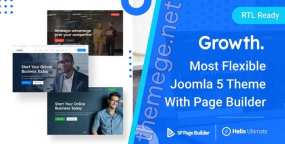Growth(v1.4)多用途商业咨询企业建站Joomla5模板
