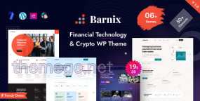 Barnix(v1.0.1)商业咨询和金融科技企业网站WordPress主题