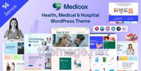Medicox(v1.0.1)含14演示儿科整形外科医院WordPress主题