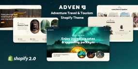 Advenx破解版(v1.0.1)旅游探险销售商城Shopify主题