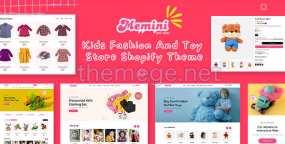 Memini破解版(v1.0.1)童装&儿童玩具跨境电商Shopify主题