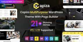 Capiza v2.1 | 创意商业代理网站WordPress主题