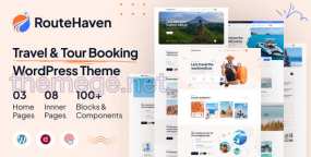 RouteHaven v1.0.7 | 旅行社与旅游预订网WordPress主题