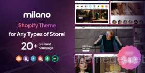 Milano破解版 | Shopify时装美妆跨境销售网店主题