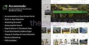 Accommodo v1.2 | 旅游民宿预订网WordPress主题