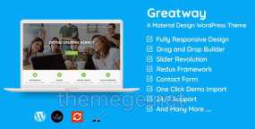 Greatway v2.0 | 企业/商业创意机构网站WordPress主题