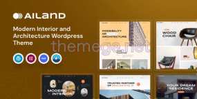 Ailand v1.0 – 室内设计和建筑设计网WordPress主题