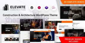 Elevate破解版v2.2.4|石油加工厂&建筑企业网WordPress主题
