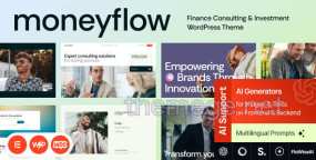 MoneyFlow v1.0 | 金融咨询和投资理财顾问网WordPress主题
