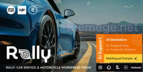 Rally v1.1|在线租车网和豪车租赁机构WordPress主题