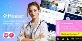 Healer v1.0 | 美容诊所&整容医院网站WOrdPress主题